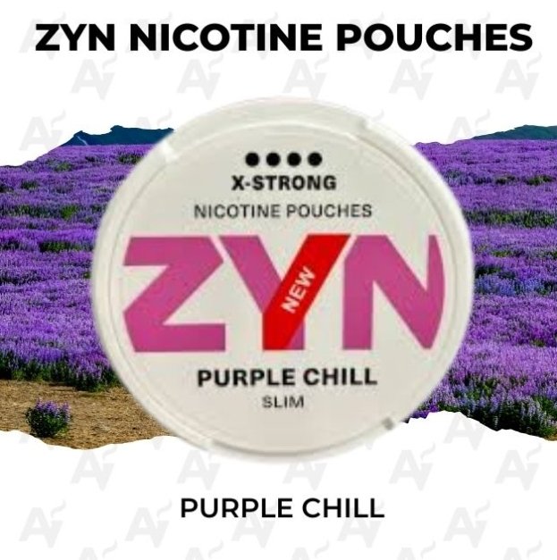 Zyn Nicotine Pouches – Purple Chill 12.5 mg