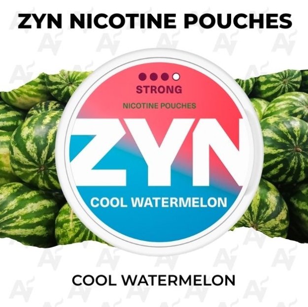 Zyn Nicotine Pouches- Cool Watermelon 12.5mg