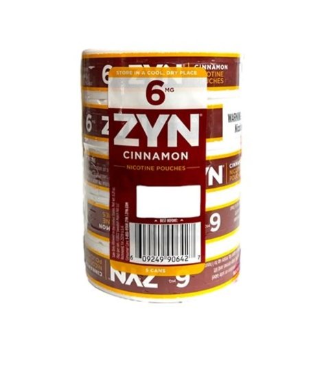 Zyn Nicotine Pouches – Cinnamon 6mg view 2