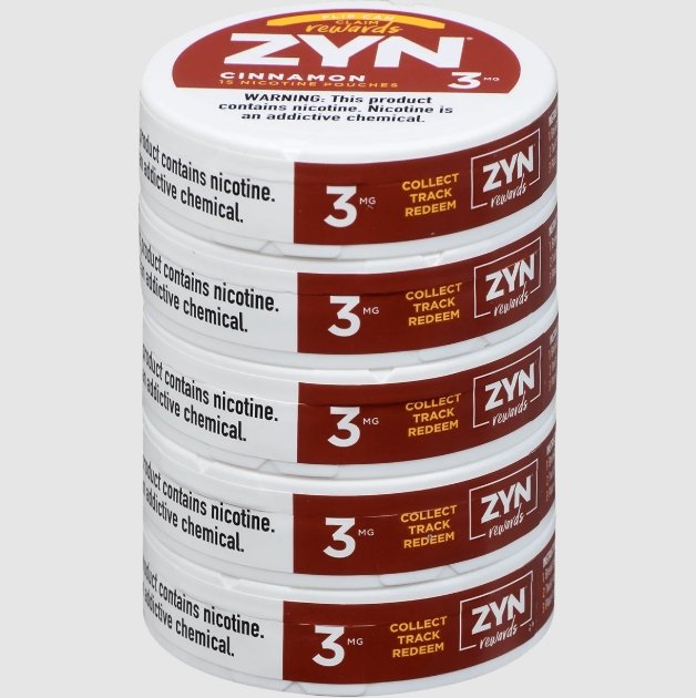 Zyn Nicotine Pouches – Cinnamon 3mg view 2