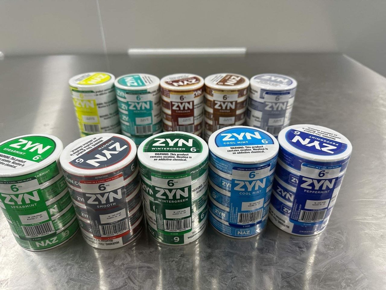 Zyn Nicotine Pouches – Spearmint 6mg view 2