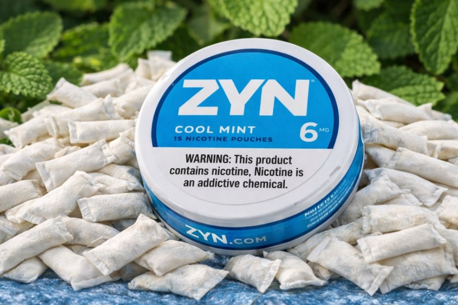 Zyn Nicotine Pouches – Cool Mint 6mg view 3